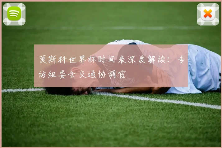 莫斯科世界杯时间表深度解读：专访组委会交通协调官